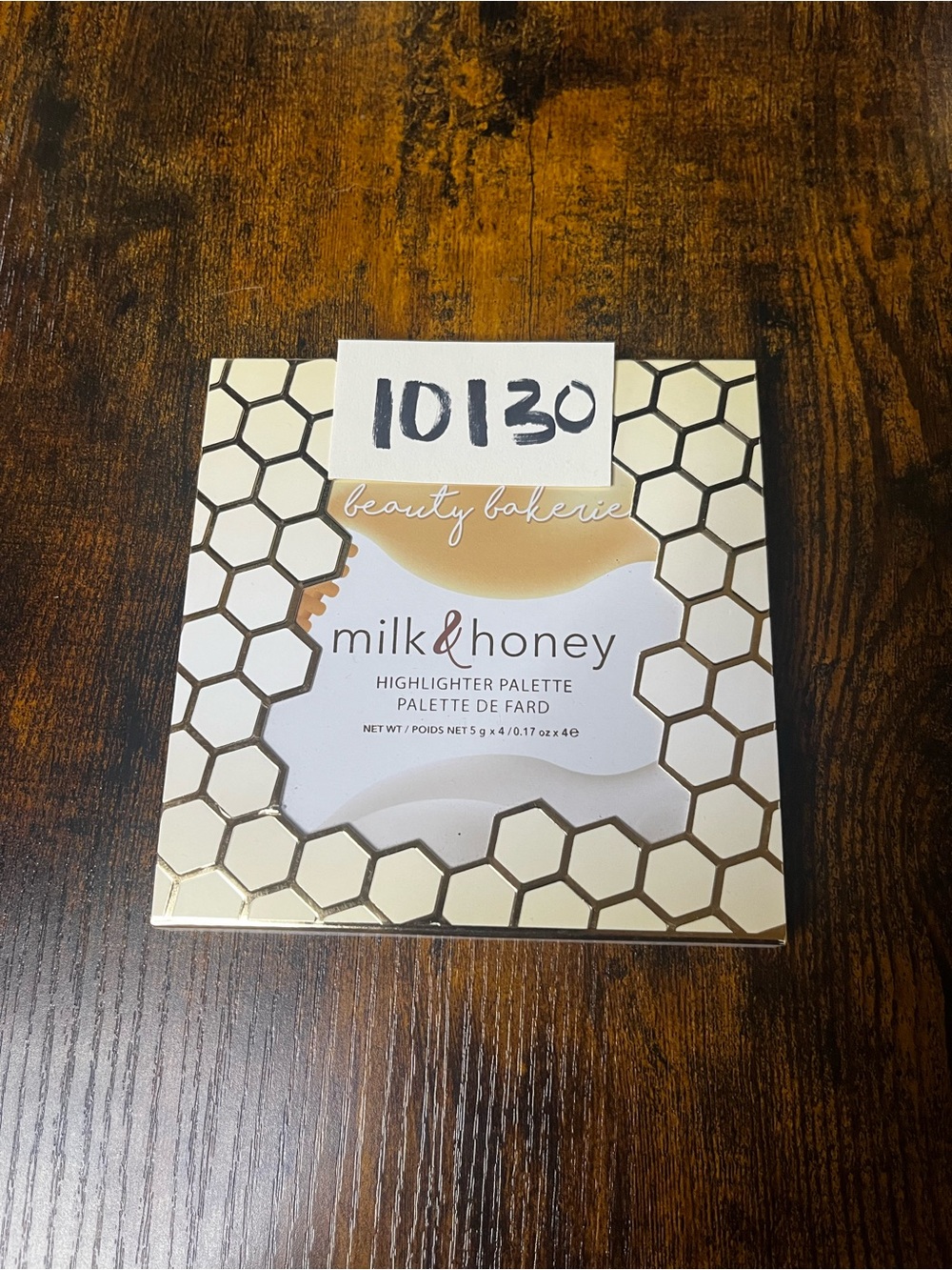 NEW Beauty Bakerie Milk & Honey Highlighter Palette